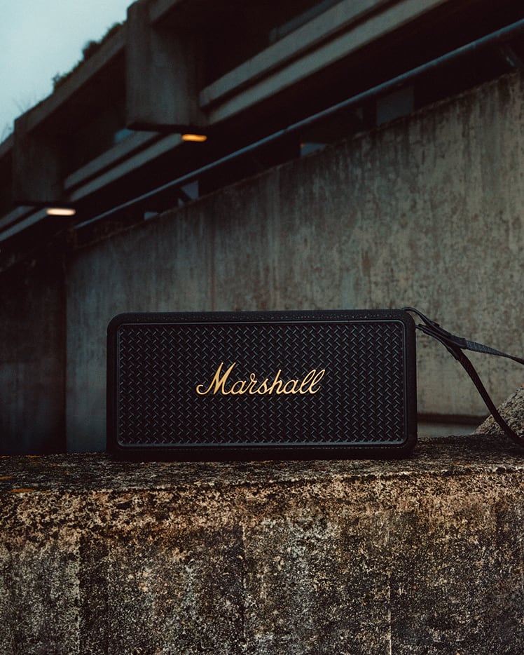 Marshall Middleton II Portable Speaker Black And Brass