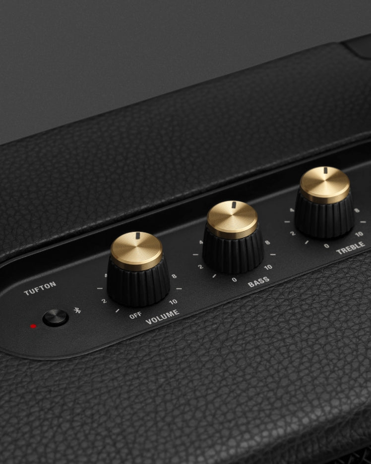 Marshall Tufton Portable Speaker Black And Brass
