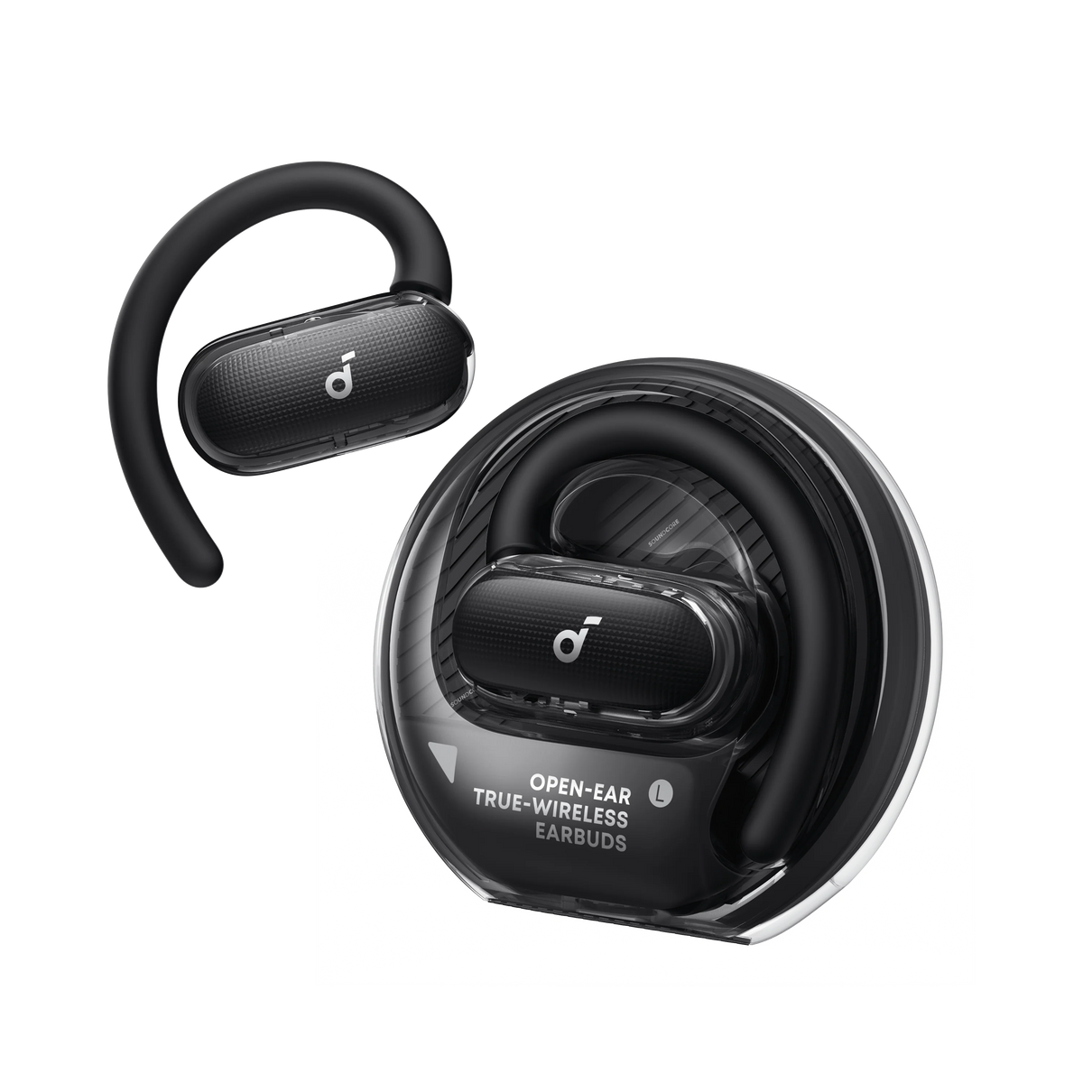 Soundcore V40i Open-Ear Earbuds Midnight Black