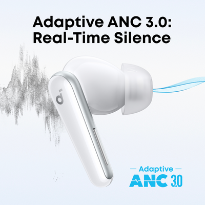 Anker Soundcore Liberty 5 ANC Earbuds White