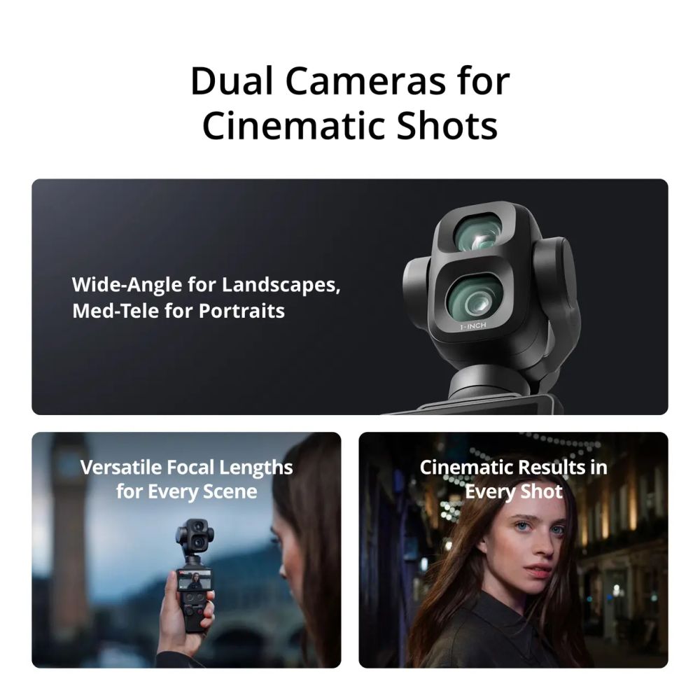 DJI Osmo Pocket 4P Vlog Combo Classic Black