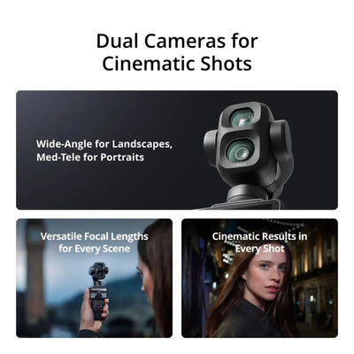DJI Osmo Pocket 4P Vlog Combo Classic Black