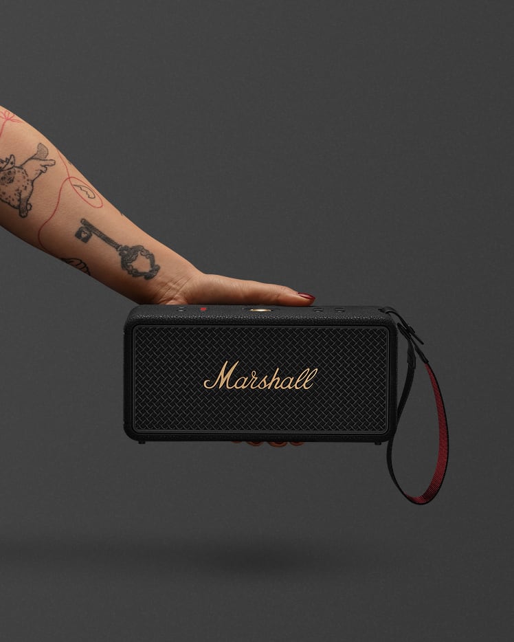 Marshall Middleton II Portable Speaker Black And Brass