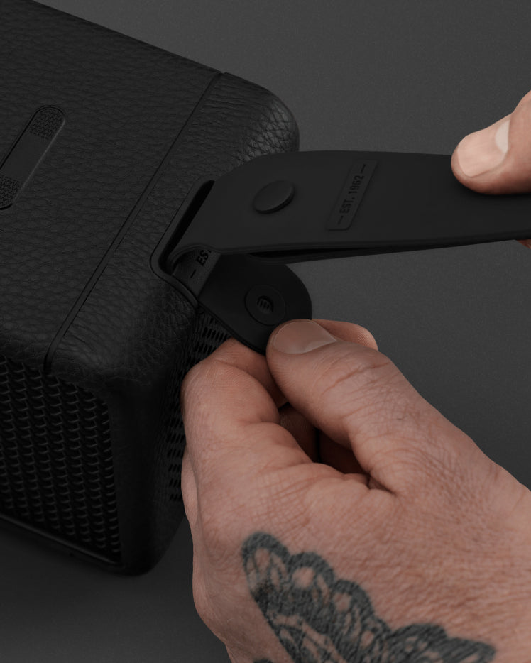 Marshall Middleton Portable Speaker Black And Brass