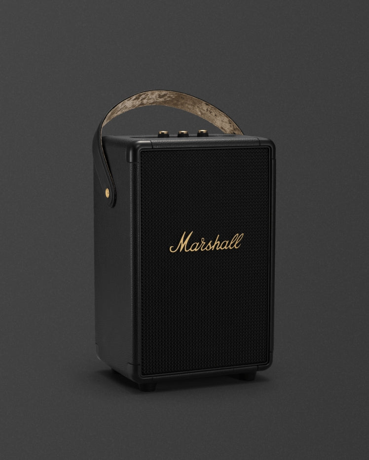 Marshall Tufton Portable Speaker Black And Brass