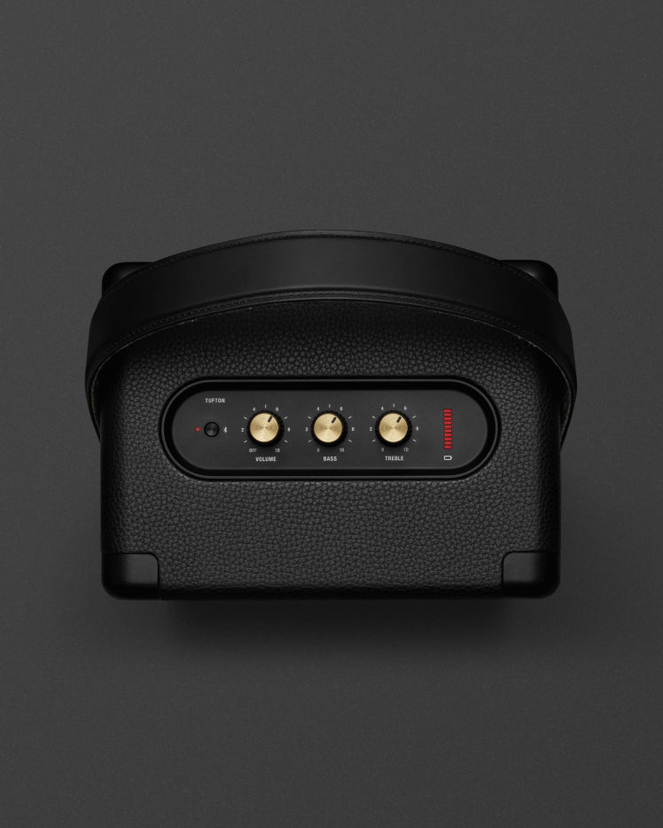Marshall Tufton Portable Speaker Black And Brass