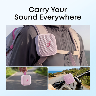 Soundcore Boom Go 3i Portable Bluetooth Speaker Pink