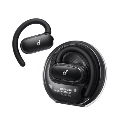 Soundcore V40i Open-Ear Earbuds Midnight Black