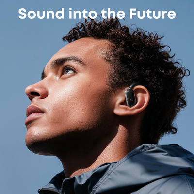 Soundcore V40i Open-Ear Earbuds Midnight Black