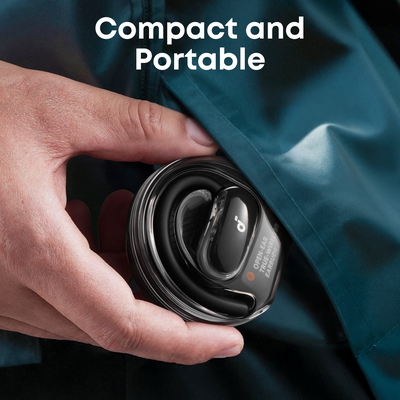 Soundcore V40i Open-Ear Earbuds Midnight Black